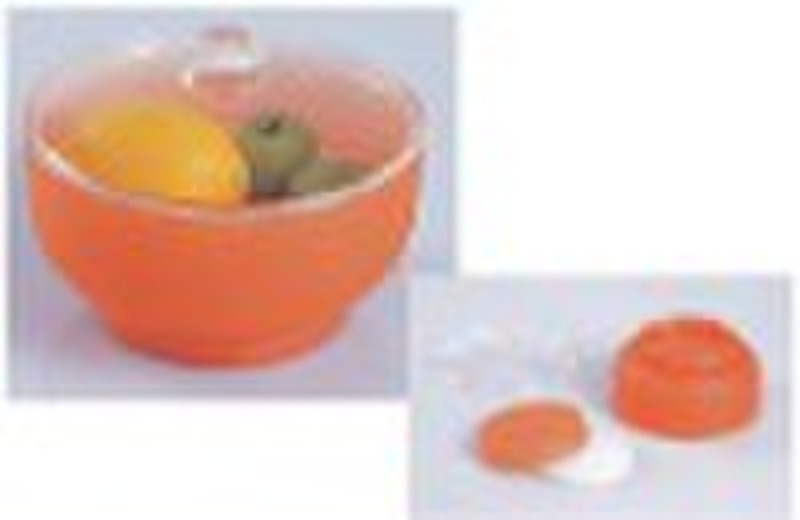 plastic 6"salad bowl set with cooler bag