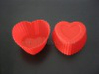 Heart Shape Mini Silicone Muffin Pans