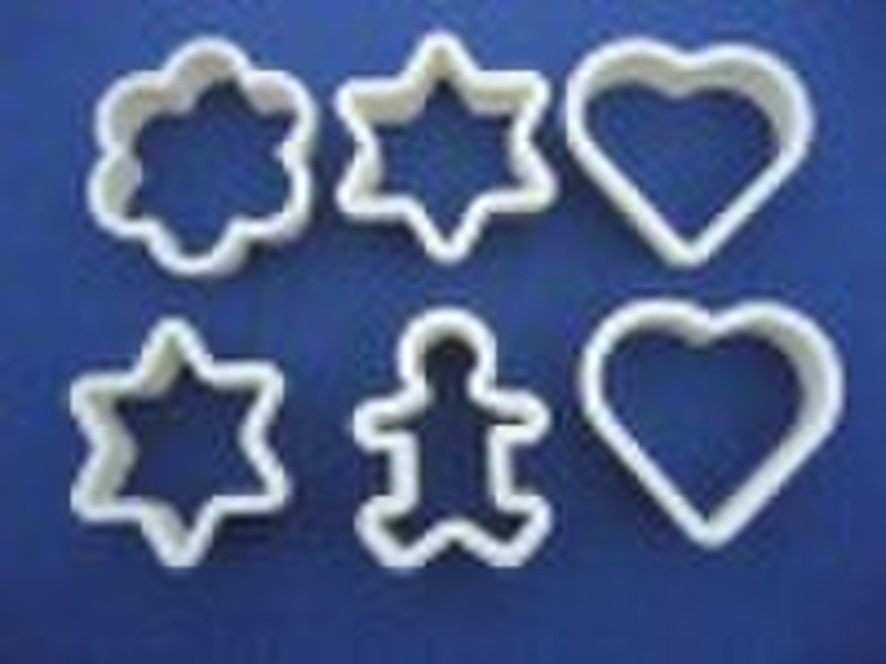 6PCS/set plactic cookie cutter good looking,comply