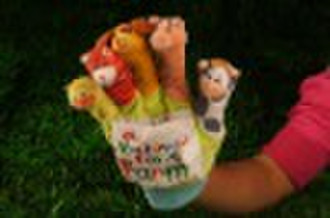 plush & stuffed animal hand & finger puppe