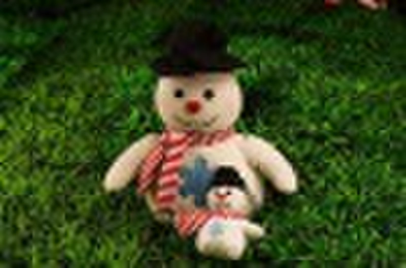 Plush & stuffed christmas animal snowman toys