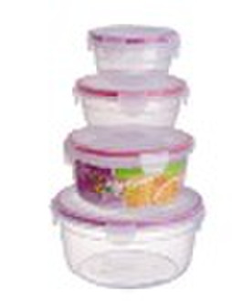 plastic 4pcs food container set