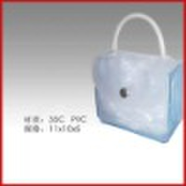 Handle PVC  Cosmetic Bag