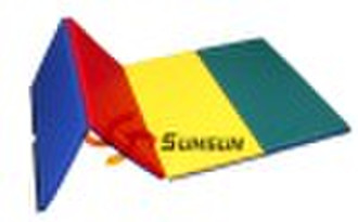 Gym mats in blue, red, yellow and green colors MOD