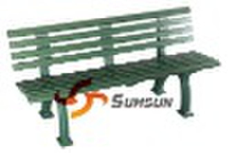 Tennis court side bench,outdoor bench with PVC mat
