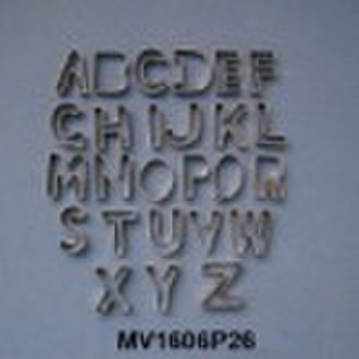 letters cookie mould