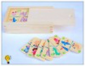 Wooden Dora Domino With Case