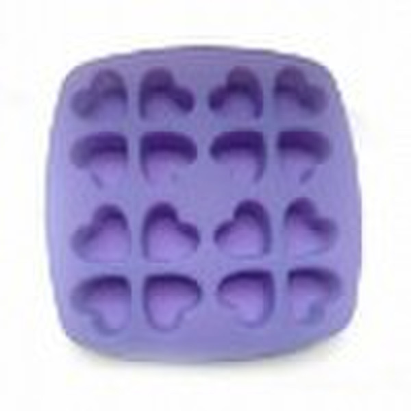 Silicone ice cube trays