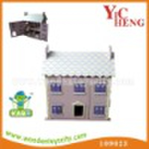 wooden doll house