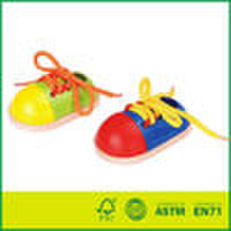 Pre-school Toy lacing shoes