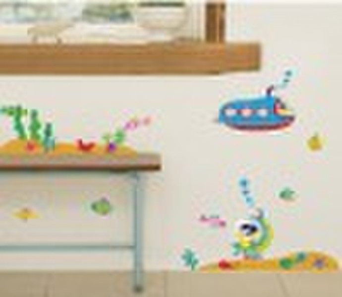 removable PVC self adhesive DIY wall sticker FOR k