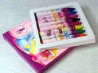 8pcs jumbo crayon with color box