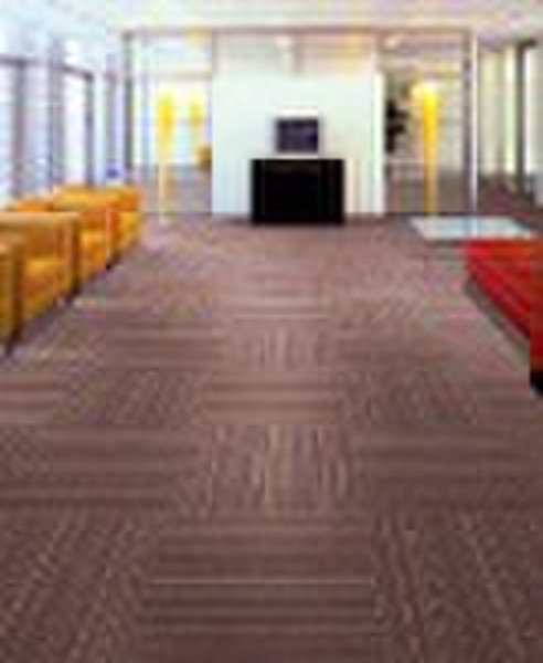 PP level loop bitumen carpet floor tiles(ALADDIN)