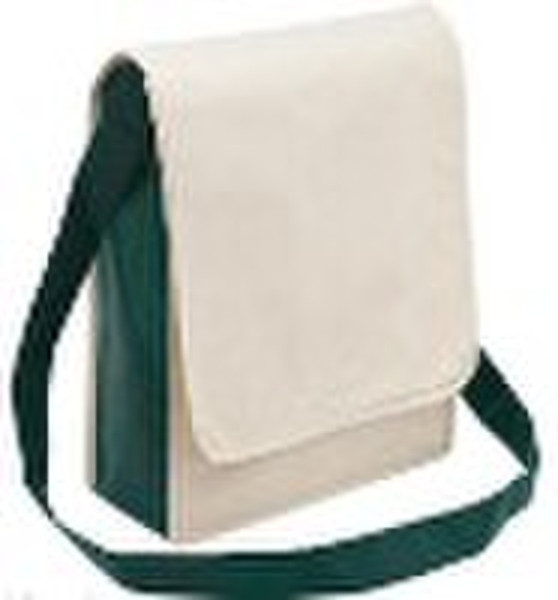 Green bag Vertical Satchel