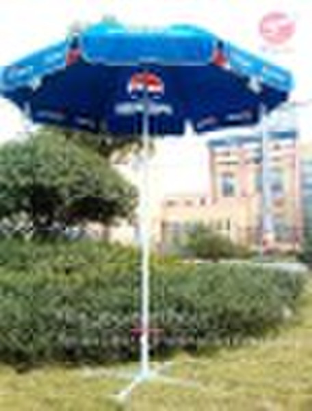 advert stand umbrella