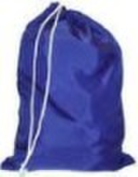 Nylon Drawstring laundry bag for clothes