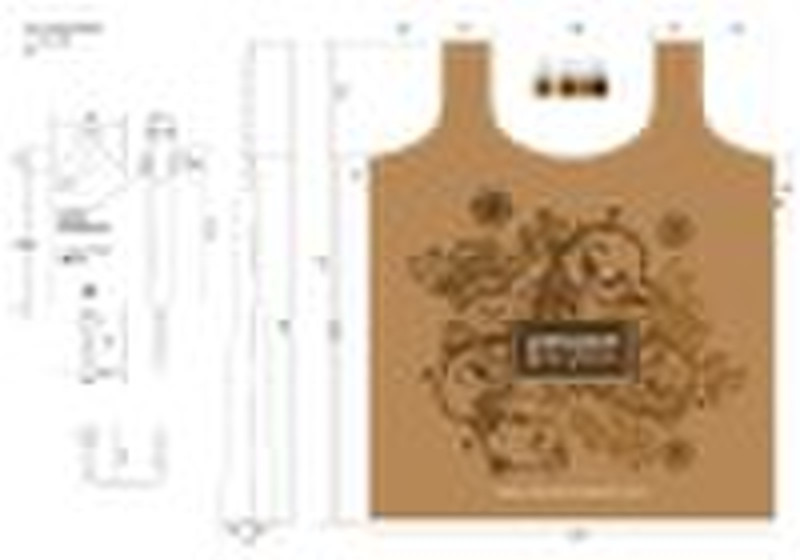 Recycle Polyester Foldable bag for shopping bag