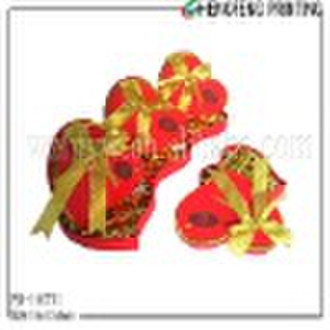 Heart shape chocolate box