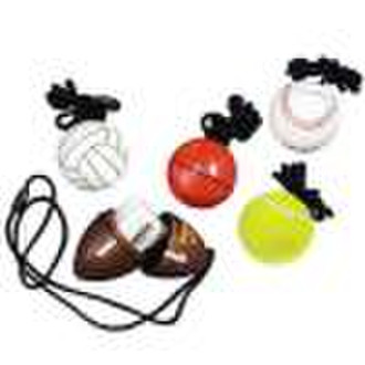 keychain with poncho