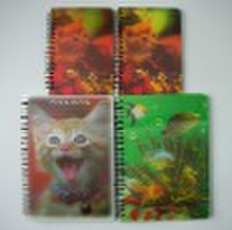 3D PP Spiral Notebook