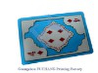 plastic promotional playing card