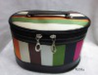 durable colorful PVC Microfiber cosmetic bag