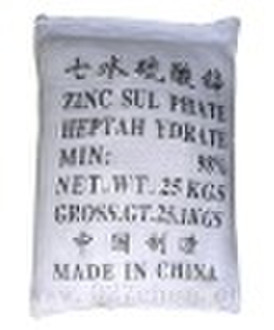 工业级别的锌硫酸heptahydrate(ZnSO4的。
