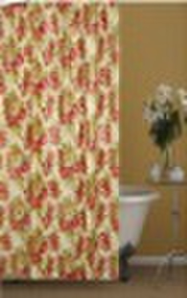 fabric shower curtain