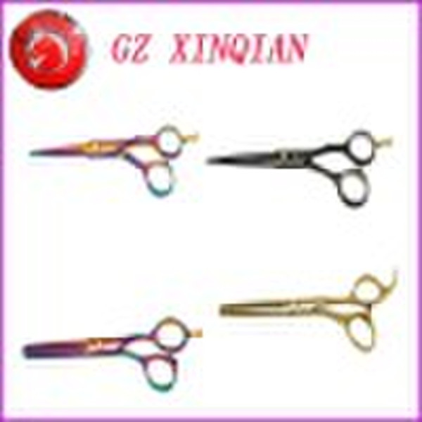 hair scissors/barber scissors ,aluminium coating c