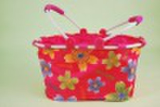 fabric shopping basket