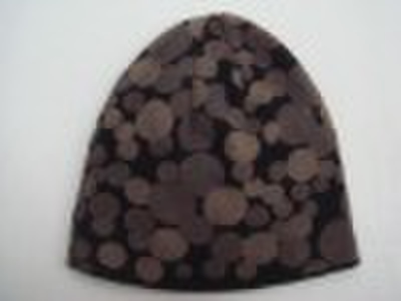 Cotton Beanie cap with printing