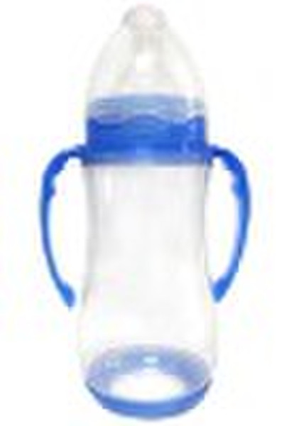 Baby PP Feeding Bottle with handle (wide neck)