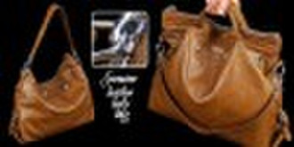 Fashion genuine leather handbag for ladies