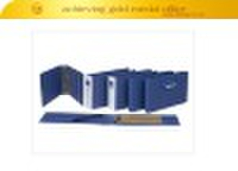 Mini blue color PP file folder GDS100-B024