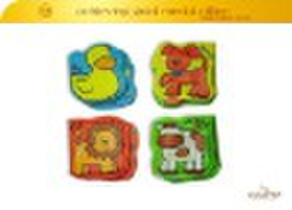 Lovely coloful PVC baby bath book for babies GDS10