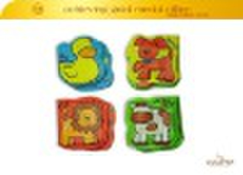 Lovely coloful PVC baby bath book for babies GDS10