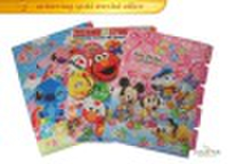 cute cover PP file folder holder for office and sc