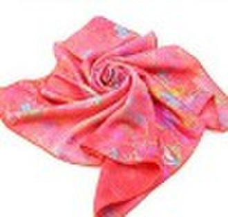 100%  Printed Silk Scarf