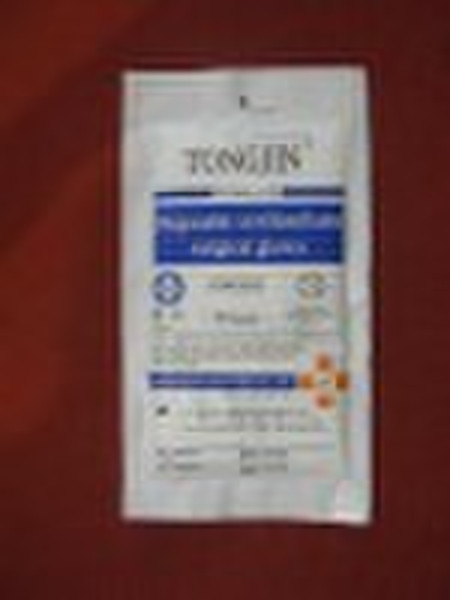 Latex surgical gloves