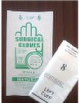 Latex surgical gloves powdered