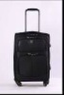 black nylon  travelling luggage set