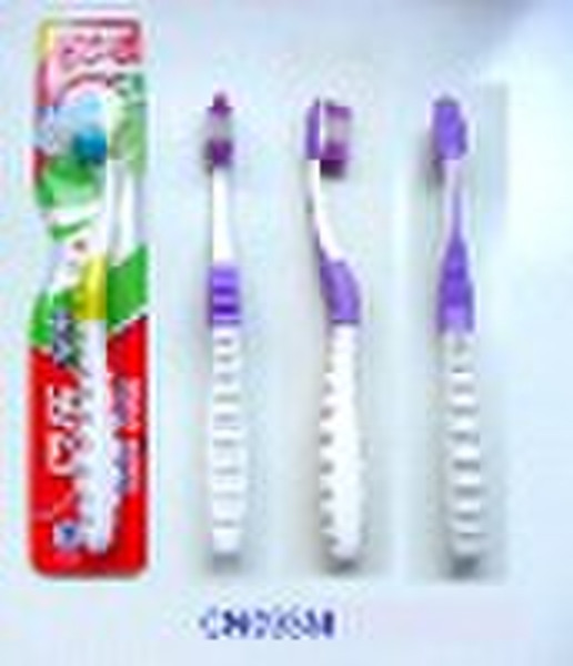 Tongue cleaner toothbrush personality design