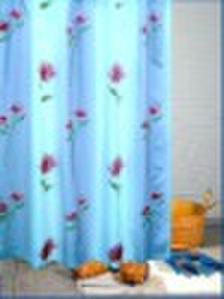 polyester shower curtain