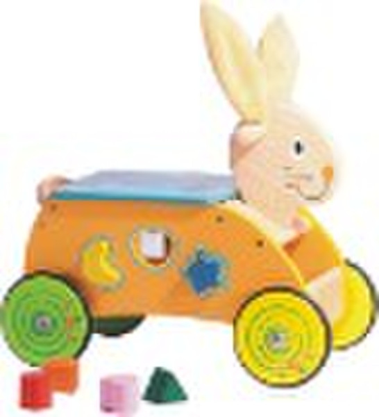 Rabbit knight toy for children