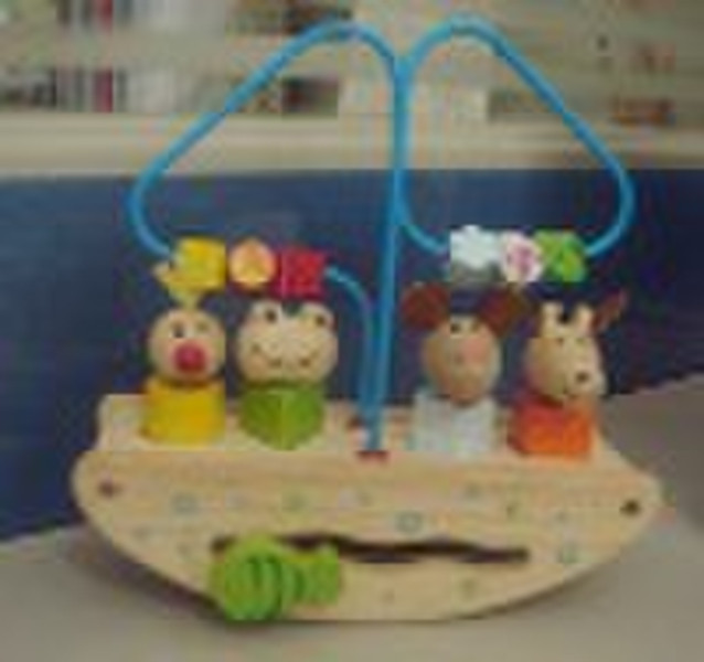 Rocking boat&wooden toys for children