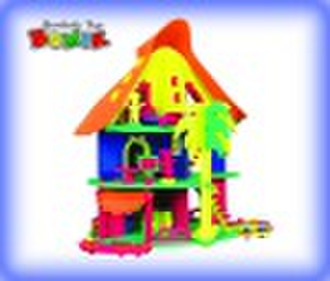 EVA 3D PUZZLE HOUSE, 3 FLOORS Toy