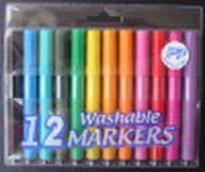 color bold washable stationery marker