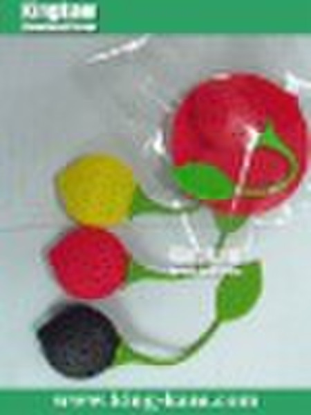 Silicone tea infuser set