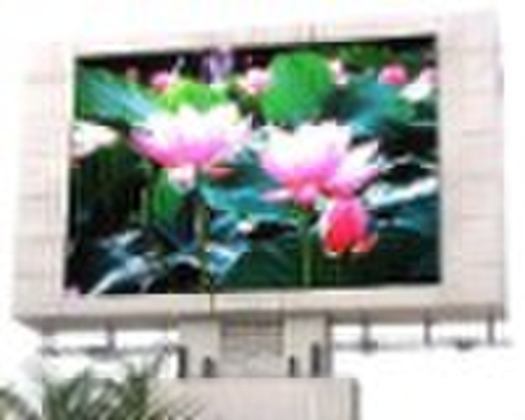 Large outdoor full color led display