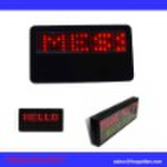 Single and Dual color LED moving sign